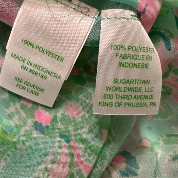 EUC Lilly Pulitzer Cuca coverup L/XL - Picture 5 of 13